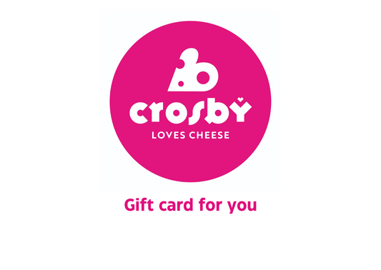 Crosby Loves Cheese gift card