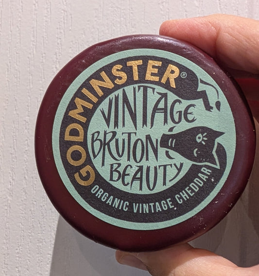 Godminster classic cheddar.